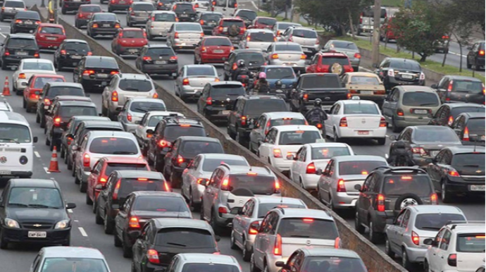 Bakıda tıxac olan yollar açıqlanıb - SİYAHI 