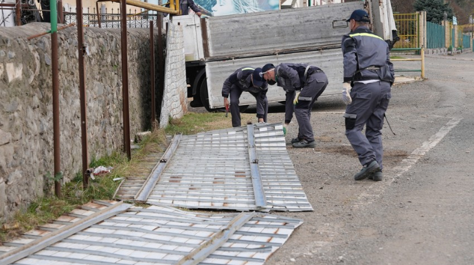 Prezident göstəriş verdi, Kəlbəcərdə nömrə lövhəsi söküldü  - VİDEO - FOTO - YENİLƏNİB