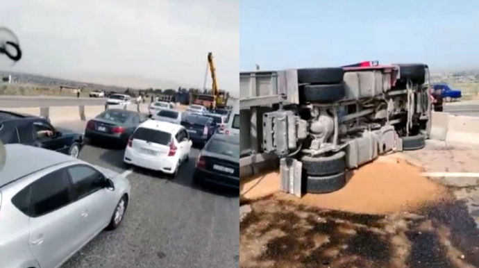 Стали известны подробности ДТП в Гаджигабульском районе - ВИДЕО