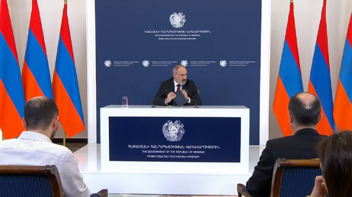 Paşinyan Azərbaycanla sülh müqaviləsindən danışdı 