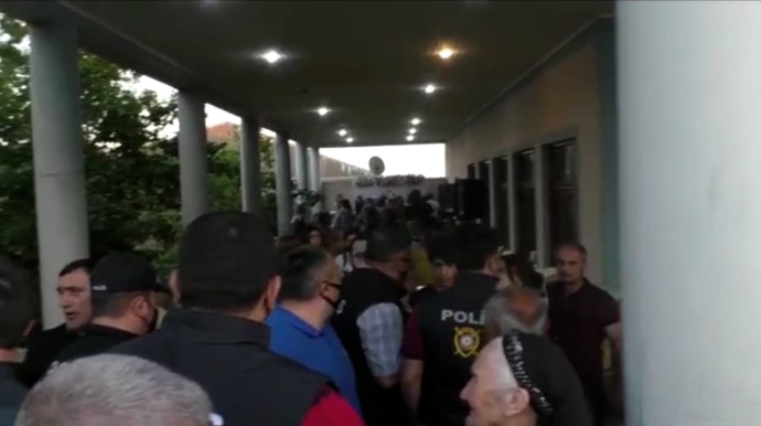 Maştağada toy məclisi  təşkil edənlər cərimələndi  - FOTO - VİDEO