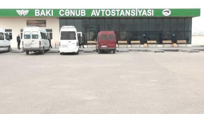 Bakı Cənub Avtostansiyasının işi bərpa edilib  - FOTO
