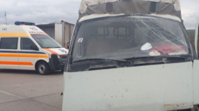 Siyəzəndə yük maşınları toqquşub , xəsarət alanlar var  - FOTO