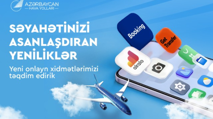 AZAL  sərnişinlərə yeni onlayn xidmətlər təqdim etdi 