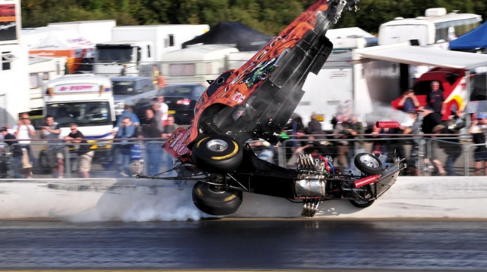 ABŞ-da avtomobil yarışında qəza baş verib