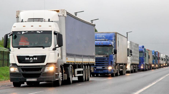 Belarus-Aİ sərhədində böyük növbələr yarandı - 3 min maşın gözləyir