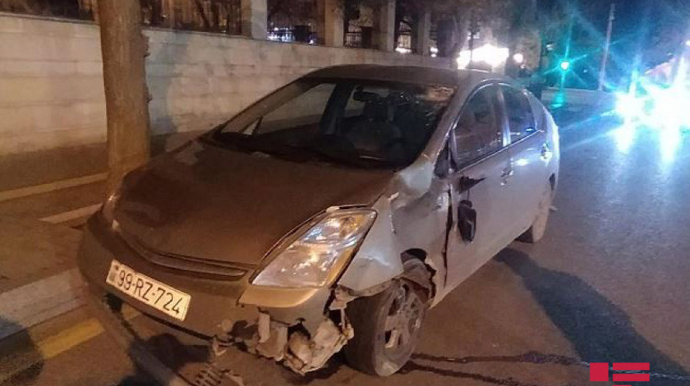 Bakıda yol qəzasında moped sürücüsü ölüb - FOTO - VİDEO