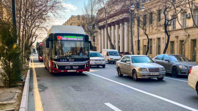 Bakıda 9 marşrut üzrə avtobusların hərəkət sxemi müvəqqəti dəyişdirilir - SİYAHI