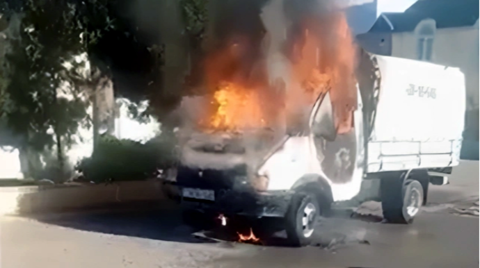 Tərtərdə "QAZel" yanıb - VİDEO 