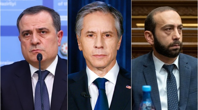 Блинкен проведет телефонные разговоры с главами МИД Азербайджана и Армении