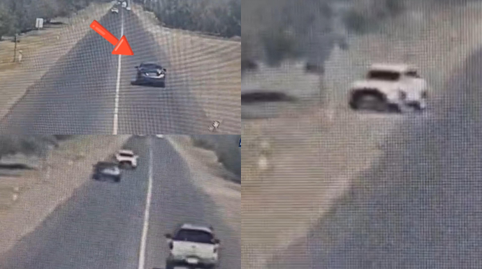 Sürücünün yuxulaması ağır qəza ilə nəticələndi - REAL VİDEO 