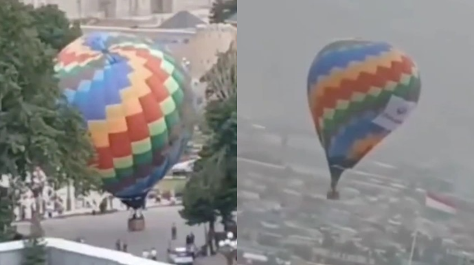 Uşaqların tədbirində hava şarı qopdu, 3 nəfər xəsarət aldı - VİDEO