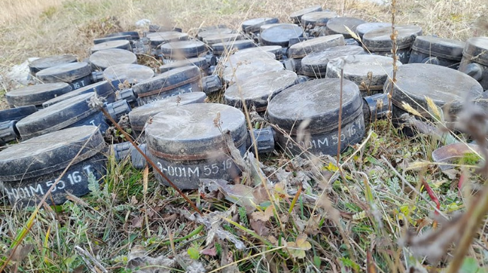 В Дашкесане обезврежены мины, установленные в целях совершения провокации  - ФОТО