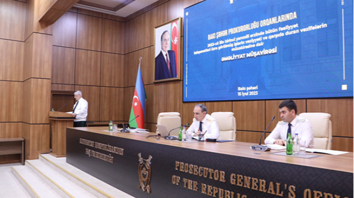 6 prokurorluq əməkdaşı intizam məsuliyyətinə cəlb edilib, 1 nəfər işdən çıxarılıb