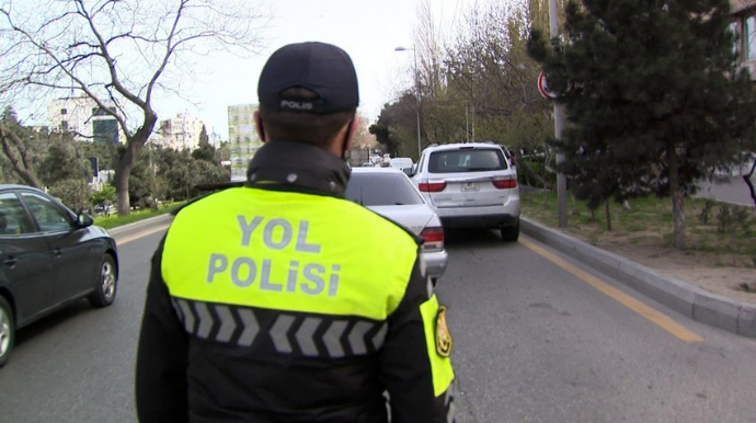 Yol polisi  Daşkəsəndə piyadalara qarşı reyd keçirdi  - FOTO