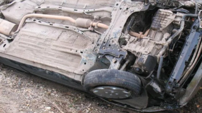 Şəkidə "Toyota" aşdı, yaralılar var - YENİLƏNİB