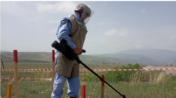 ANAMA : Ötən həftə işğaldan azad edilmiş ərazilərdə 541 PHS aşkarlanıb