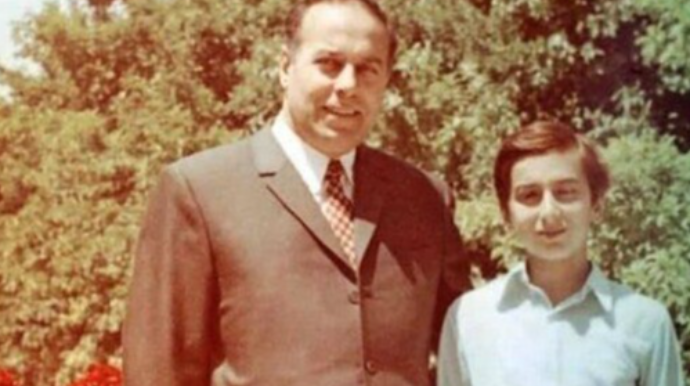 İlham Əliyevin 8 yaşında çəkdiyi rəsm - FOTO