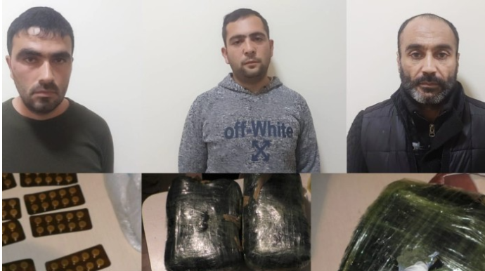 Cəlilabadda 3 nəfərdən 7 kiloqramdan çox narkotik aşkarlandı 