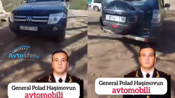 Polad Həşimovun avtomobilinin görüntüləri yayıldı – İzləyiciləri duyğulandırıb - VİDEO