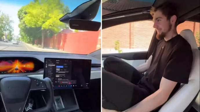 Təhlükəsizlik kəməri taxmayan sərnişin maşının ön alın şüşəsinə çırpıldı – ANBAAN VİDEO