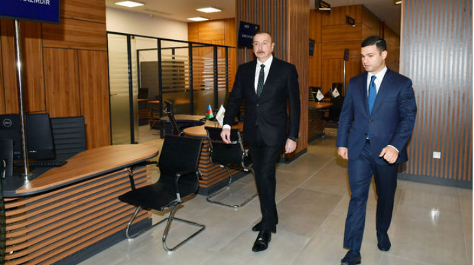 Президент Ильхам Алиев принял участие в открытии "Бакинского дома МСБ"  - ФОТО