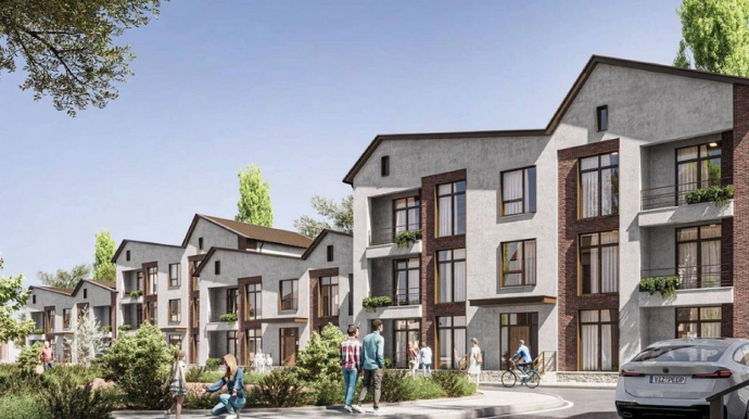 Qaraxanbəyli kəndi belə olacaq - FOTO