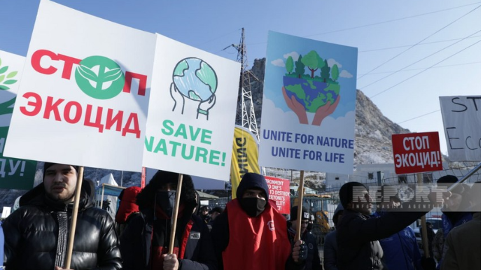 Xankəndi-Laçın yolundakı aksiya davam edir, etirazçıların səsləri getdikcə ucalır   - FOTO