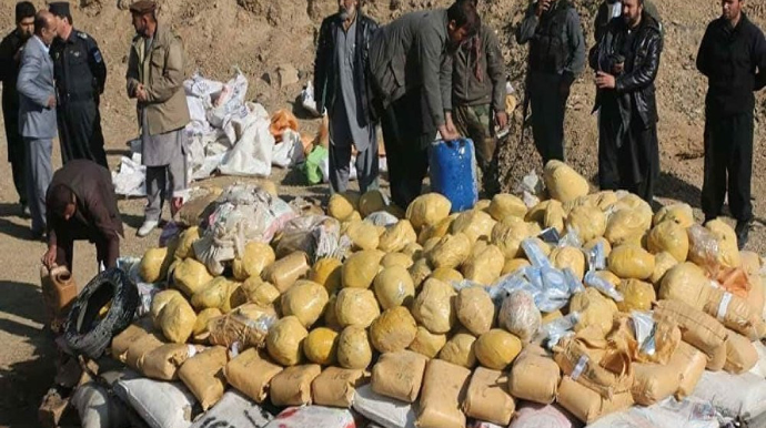 İranda 900 ton narkotik maddə müsadirə olunub 