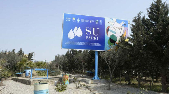 Bakıda "Su parkı"  vətəndaşların istifadəsinə verilib  - FOTO