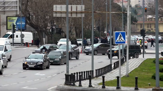 Daha bir ərazidə piyada zonası yaradılır - VİDEO 