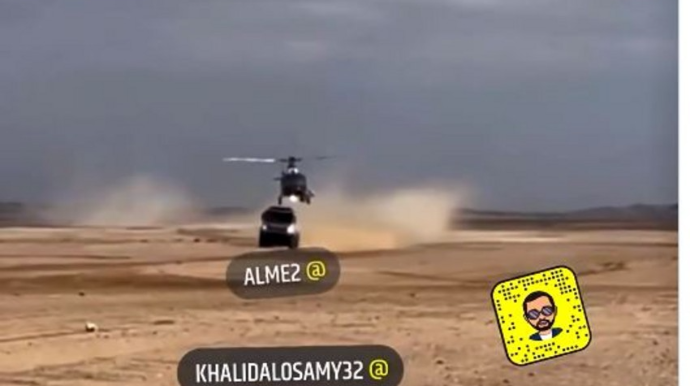 “Kamaz” helikopterlə toqquşub  - VİDEO