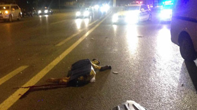 Gənc qadını avtomobil vurdu, vəziyyəti... 