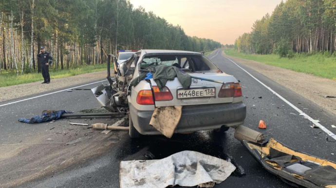 Yolda sağa-sola manevrlər edən sürücü ağır yol qəzasına səbəb oldu – ANBAAN VİDEO