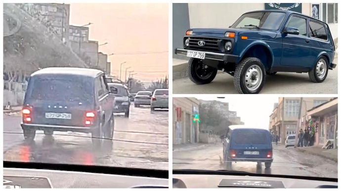 Maşının qabağını göyə qaldıran sürücü əks yola çıxıb dəfələrlə təhlükə yaratdı   - VİDEO