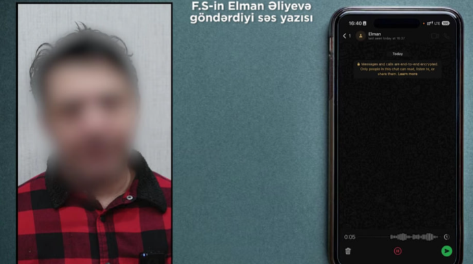 F.S. görüntülərin saxta olduğunu belə etiraf etdi – VİDEO 