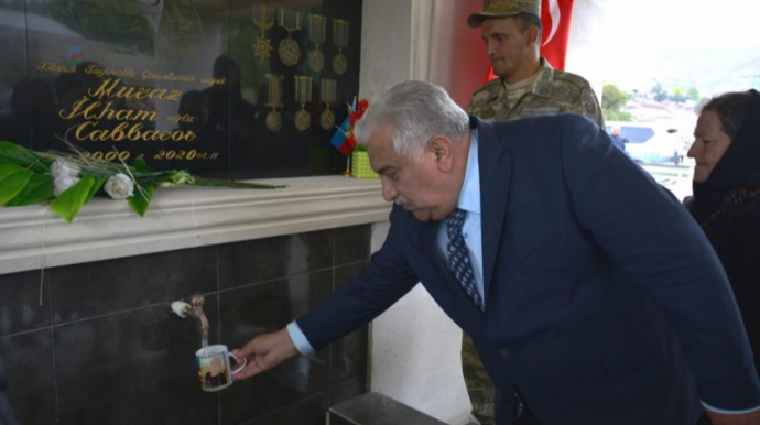 Daşkəsənində şəhid bulaqlarının açılışı olub - FOTO