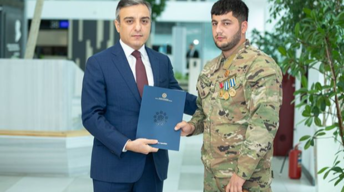 Şəhid ailələri və müharibə əlillərinə daha 50 mənzil verildi  - FOTO