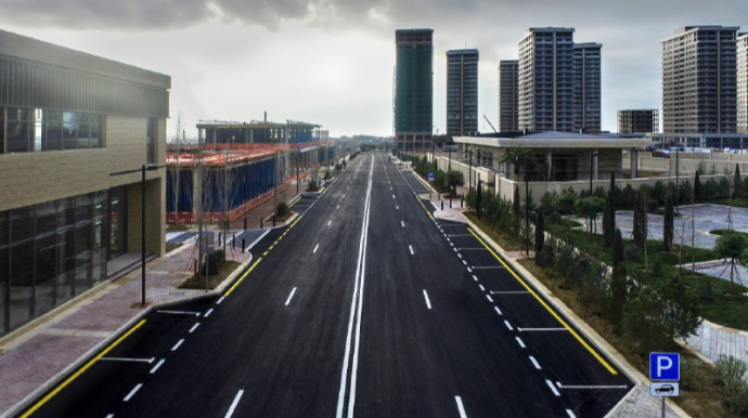  Bakı Ağ Şəhərdə yeni yol infrastrukturu sürücülərə nə verəcək?  - FOTO