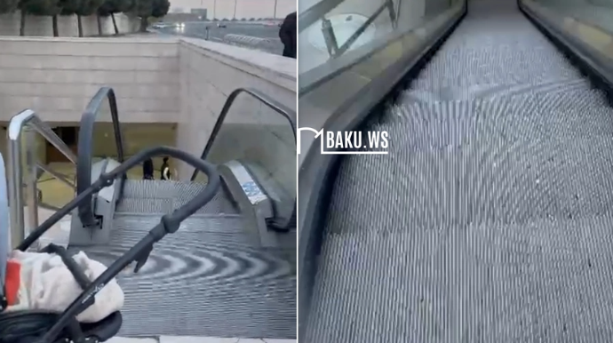 Bulvara aparan keçiddən ŞİKAYƏT - "Əkiz uşaqlarımla magistral yol keçəcəm"  - VİDEO