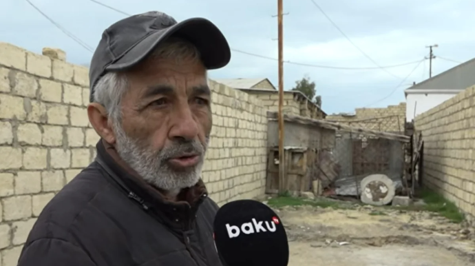 Sumqayıtda "hasar" qalmaqalı: Vətəndaşların yolu qanunsuz bağlanıb? - VİDEO 