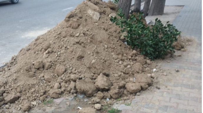 Xətai Rayon İcra Hakimiyyətindən küçələrin baxımsız halda olması ilə bağlı AÇIQLAMA - FOTO 