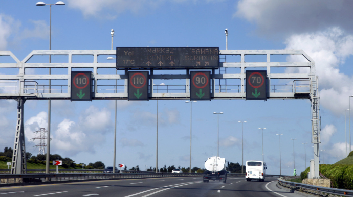 Babək prospekti və Qala-Pirallahı yolunda sürət həddi endirilib 