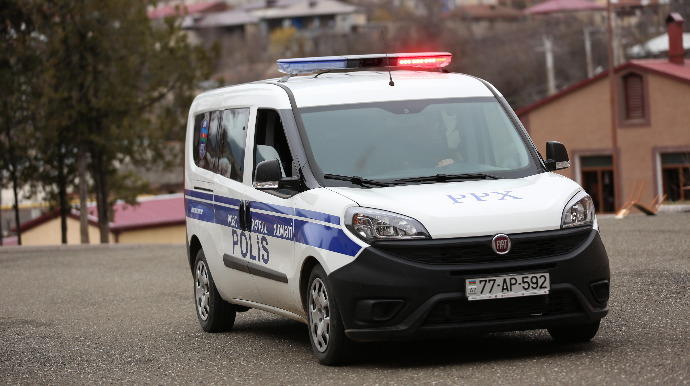 Polis işğaldan azad edilən ərazilərdə də fəaliyyətini davam etdirir - FOTO 