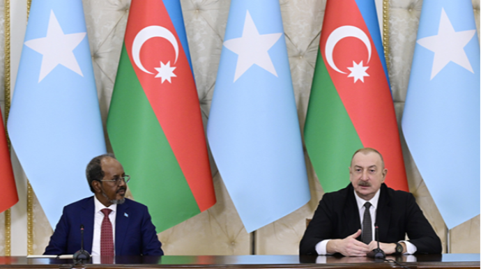 Prezidentlər mətbuata bəyanatlarla çıxış etdilər - FOTO - YENİLƏNİB