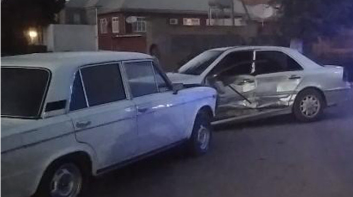 Cəlilabadda baş verən yol qəzasında iki nəfər xəsarət alıb  - FOTO