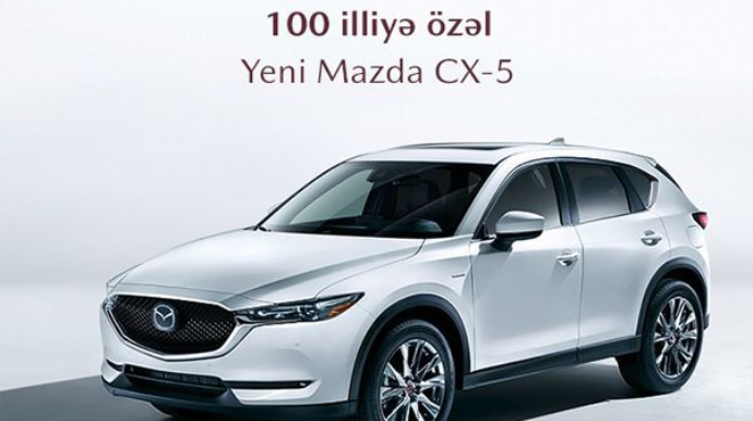 100 illik yubileyə özəl yeni “Mazda CX-5” - FOTO 