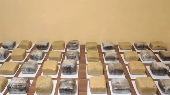 İrandan Azərbaycana narkotikin keçirilməsinin qarşısı alındı 