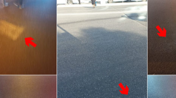 Sabunçuda təhlükə saçan piyada zolaqları - AÇIQLAMA   - FOTO - VİDEO