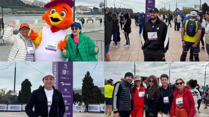Məşhurlar "Bakı Marafonu 2026"da - FOTOLAR 